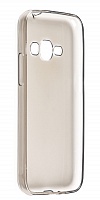 Накладка Drobak Ultra PU для Samsung Galaxy J1 2016 SM-J120H (grey)